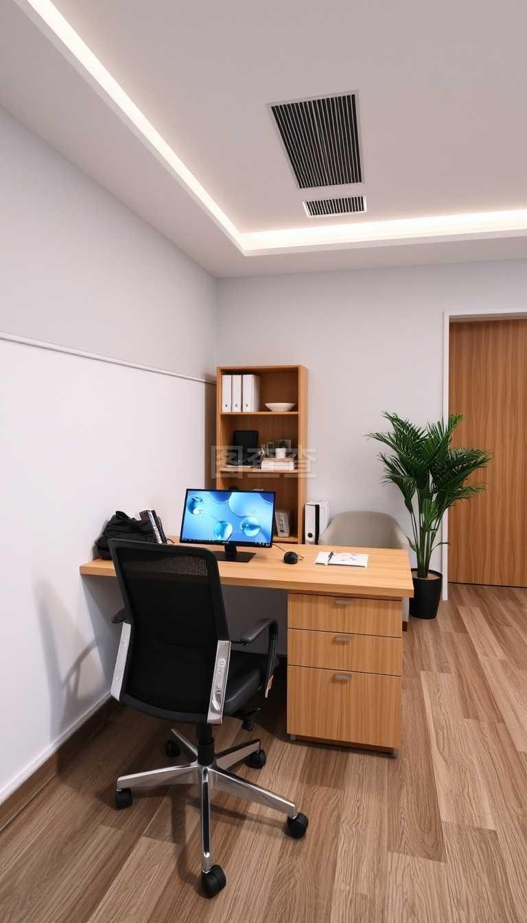 窗畔辦公桌 木韻雅集，盡覽云端景致